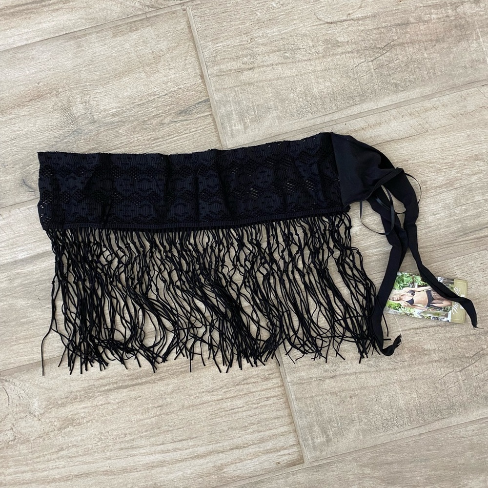 Lace and Fringe Sarong